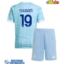 Juventus Khephren Thuram #19 Replica Away Minikit 2025-26 Short Sleeve (+ pants)